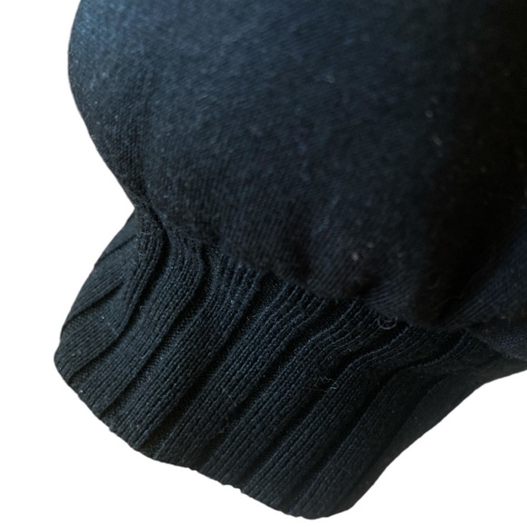 BATMAN Heavyweight Plush Fur Lined Hoodie Dark Navy Blue Size XL Gorpcore - Picture 5 of 9